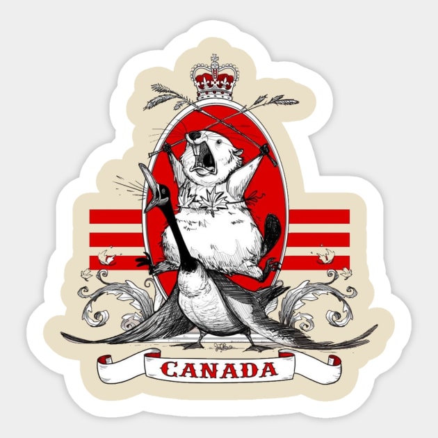 Canada Freedom Convoy Sticker by Doctor Doom's Generic Latverian Storefront